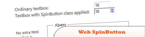 Web SpinButtonjQueryıǿűͲ