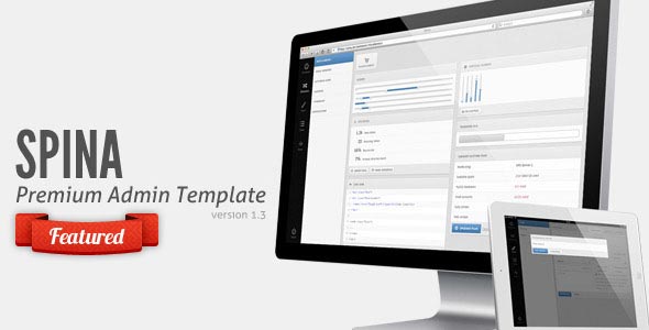 Spina – Premium Admin Template + Tablet Theme