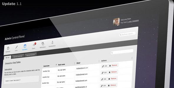Admin Control Panel v2